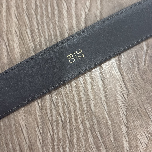 VINTAGE CHRISTIAN DIOR leather belt - Picture 7 of 8